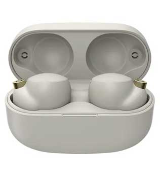 Sony WF 1000XM4 Bluetooth Truly Wireless Earbuds Silver (Pre-owned)