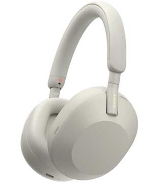 Sony WH-1000XM5 Wireless Noise Cancelling Headphone (Silver) (Pre-owned)