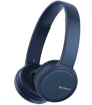 Sony WH-CH510 Bluetooth Wireless On Ear Headphones with Mic (Blue) (Pre-owned)