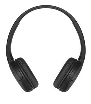 Sony WH-CH510 Bluetooth Wireless On Ear Headphones with Mic (Black) (Minor Wear and Tear) (Pre-owned)
