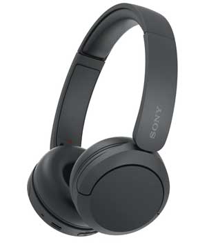 Sony WH-CH520 Bluetooth Wireless On Ear Headphones with Mic (Black) (Pre-owned)