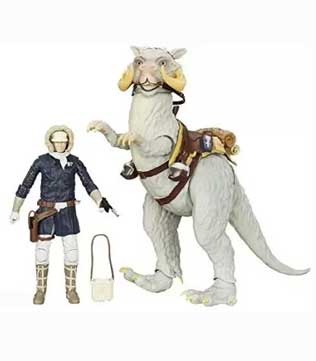 Star Wars Black Series 6 Deluxe Han Solo On Tauntaun Figure (Pre-owned)
