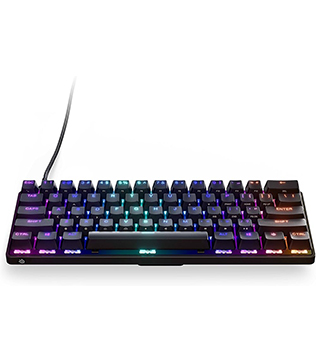 SteelSeries Apex 9 Tkl Mini ARGB Gaming Keyboard (Black) (Pre-owned)