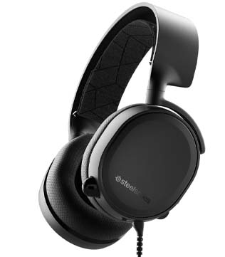 SteelSeries Arctis 3 (Black) Gaming Headset (PS5, PS4, Xbox Series, Xbox One, Nintendo Switch, PC) (Pre-owned)