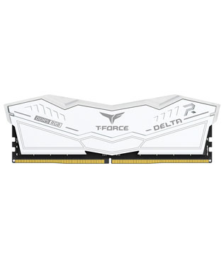 TEAMGROUP T-FORCE DELTA RGB 16GB DDR5 5200MHz (FF4D516G5200HC40CBK) Desktop RAM (White) (Pre-owned)