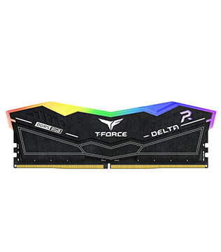 TEAMGROUP T-FORCE DELTA RGB 16GB DDR5 6000MHz Desktop RAM (Black) (Pre-owned)