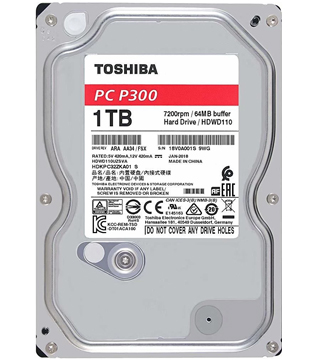 TOSHIBA 1TB 2.5 Inch (HDWL 110) Internal Hard Disk Drive (Pre-owned)