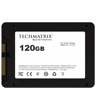 Techmatrix Ultra Durable 120GB Internal Solid State Drive (Pre-owned)