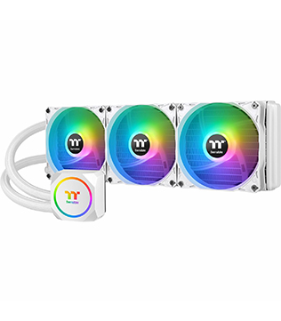 Thermaltake TH360 ARGB 360mm Snow Edition Liquid Cooler (White) (Pre-owned)