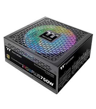 Thermaltake Toughpower iRGB PLUS 750Watt 80 Plus Gold Power Supply (Pre-owned)
