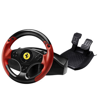Thrustmaster Ferrari Racing Wheel Red Legend Edition for PC, PS3 (Pre-owned)