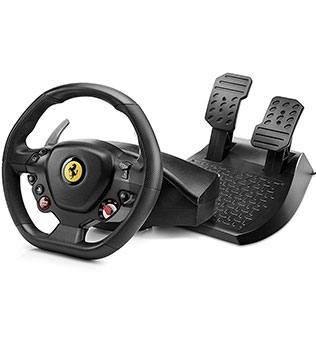 Thrustmaster Ferrari T80 488 GTB Edition Racing Wheel and Pedal (PS5, PS4, PC) (Pre-owned)