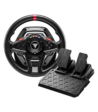 Thrustmaster T128 Force Feedback Racing Wheel and Pedal (PS5,PS4, PS3, PC) (Pre-owned)