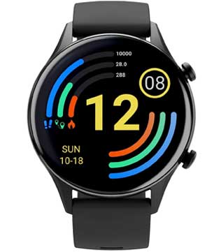 Titan Smart Pro Smart Watch (Black Strap) (Scratches) (Pre-owned)