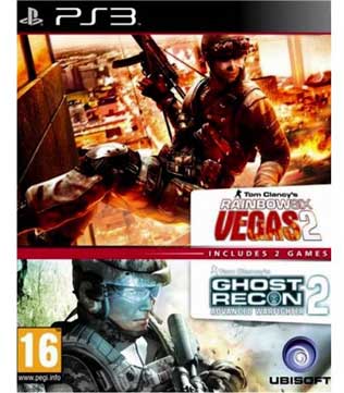 Tom Clancys Rainbow Six Vegas 2 & Tom Clancys Ghost Recon Advanced Warfighter 2 PS3 (Pre-owned)