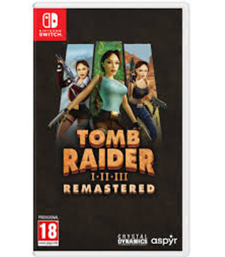 Tomb Raider I-III Remastered Nintendo Switch (Pre-owned) (without Original Box and Cover)