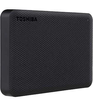Toshiba (DTCA40) Advance 4TB Portable External Hard Disk Drive (Black) (Pre-owned)