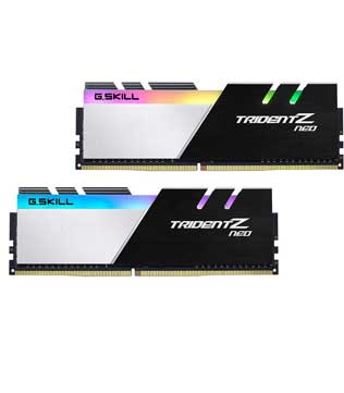 Trident Z Neo 32GB (2x16GB) 3600MHz DDR4 (F4-3600C18D-32GTZN) Desktop RAM (Pre-owned)