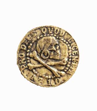 Uncharted 4 A Thiefs End Pirate Sigil Coin (Pre-owned)