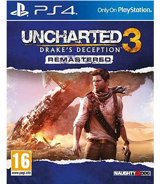 Uncharted 3 Drakes Deception Remastered PS4 (Pre-owned)