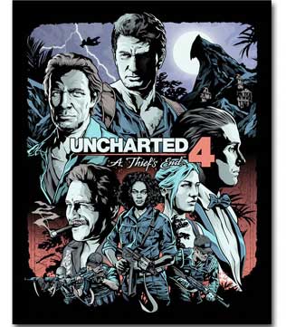 Uncharted 4 A Thiefs End Steelbook (No Game Included) (Pre-owned)