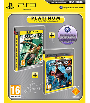 Uncharted Dual Pack Uncharted Drakes Fortune & Uncharted 2 Among Thieves PS3 (Pre-owned)