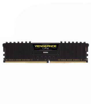 Corsair VENGEANCE LPX 16GB DDR4 DRAM 3200MHz (CMK16GX4M1E3200C16) Black Desktop RAM (Pre-owned)