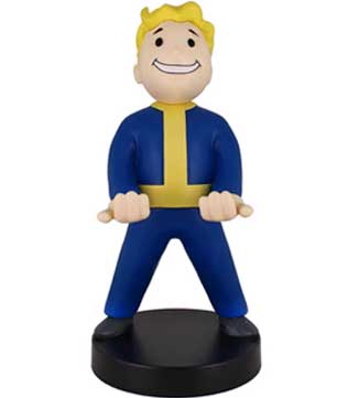 Vault Boy 111 Cable Guy Phone and Controller Holder (Fallout Franchise, 8.5-inch Holder) (Pre-owned)