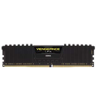 Vengeance 16GB DDR4 DRAM 3000MHz Black Desktop RAM (Pre-owned)