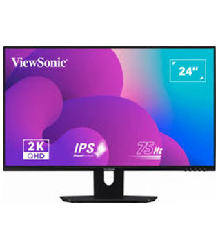 ViewSonic 24Inch (VX2480-2K-SHD) QHD IPS Monitor (Pre-owned)