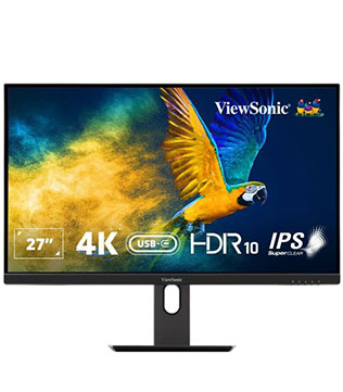 ViewSonic 27 Inch VX2762U-4K Monitor (Pre-owned)
