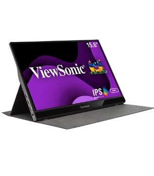 ViewSonic Portable Vg1655 15.6 Inch IPS Panel Monitor (Pre-owned)