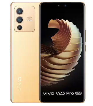 Vivo V23 Pro 12GB RAM, 256GB Storage Sunshine Gold (Pre-owned)