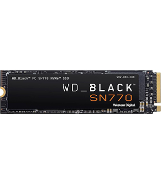 WD Black SN770 1TB NVMe M.2 (WDS100T3X0E) Internal Solid State Drive (Pre-owned)