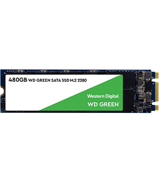 WESTERN DIGITAL WD GREEN 480GB M.2 SATA (WDS480G2G0B) Internal Solid State Drive (Pre-owned)