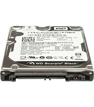 WESTERN DIGITAL Scorpio Black 500GB 7200 RPM 2.5 Inch (WD5000BPKT) Internal Hard Disk Drive (Pre-owned)