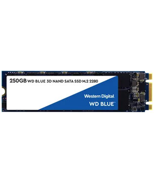 WESTERN DIGITAL WD BLUE 250GB M.2 SATA (WDS250G2B0B) Internal Solid State Drive (Pre-owned)