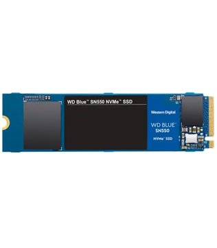 WESTERN DIGITAL WD BLUE SN550 500GB M.2 NVMe (WDS500G2B0C) Internal Solid State Drive (Pre-owned)