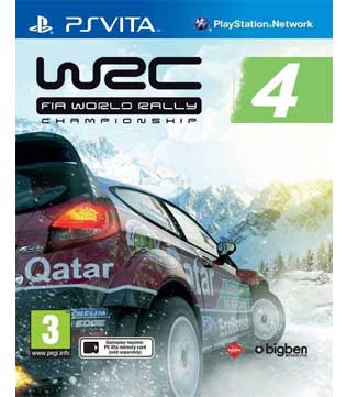 WRC 4 FIA World Rally Championship PS VITA (Pre-owned) (without Original Box and Cover)