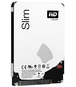 Western Digital 1TB 2.5Inch (WD10SPCX) Internal Hard Disk Drive (Pre-owned)