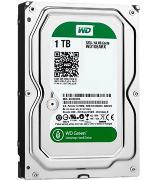 Western Digital 1TB 3.5 Inch (WD10EARX) Hard Disk Drive (Pre-owned)