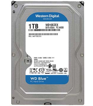 Western Digital 1TB 3.5 Inch (WD10EZEX) Hard Disk Drive (Pre-owned)