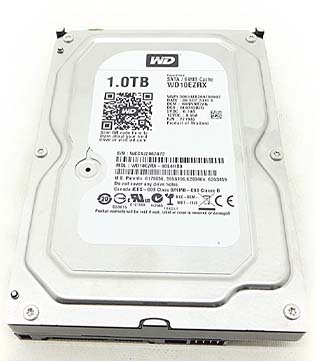 Western Digital 1TB 3.5 Inch (WD10EZRX) Hard Disk Drive (Pre-owned)