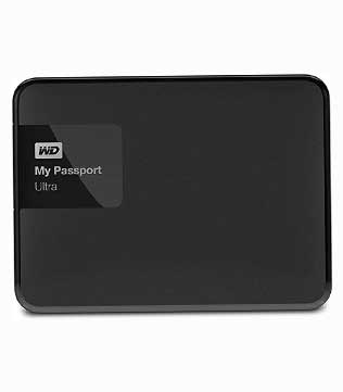 Western Digital 1TB My Passport Ultra (WDBGU0010BBK-0B) Portable External Hard Drive (Scratches) (Pre-owned)