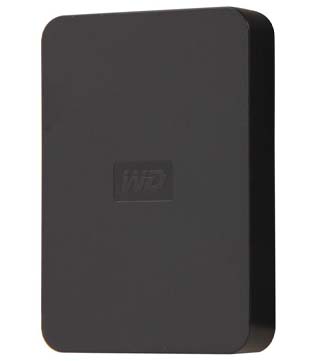 Western Digital 1TB Portable Hard Drive (WDBPCK0010BBK) Hard Disk Drive (Pre-owned)