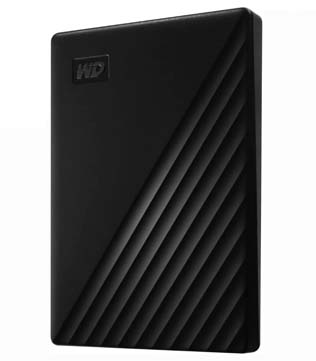 Western Digital 1TB (WDBYVG0010BBK) My Passport Portable External Hard Disk Drive (Pre-owned)