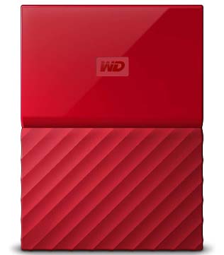 Western Digital 4TB Red My Passport (WDBYFT0040BRD) Portable External Hard Disk Drive (Pre-owned)