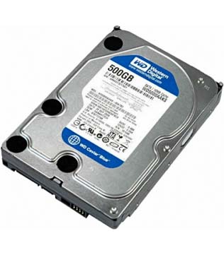 Western Digital 500GB 3.5 Inch (WD5000AAKS) Hard Disk Drive (Pre-owned)