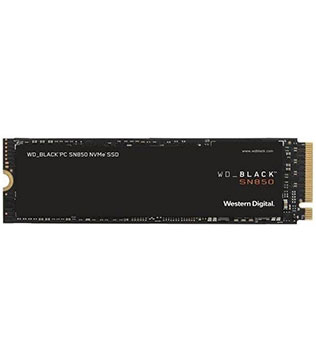 Western Digital Black SN850 1TB M.2 NVMe (WDS100T1X0E) Internal Solid State Drive (Pre-owned)