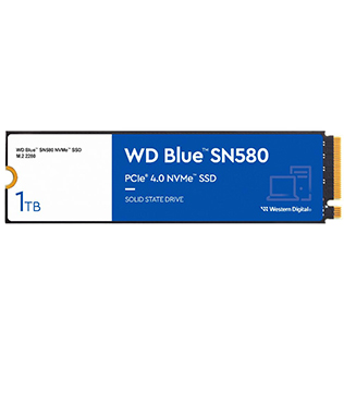 Western Digital Blue 1TB M.2 NVMe (WDS100T3B0E) Internal Solid State Drive (Pre-owned)